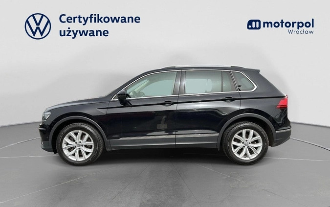 Volkswagen Tiguan cena 121900 przebieg: 88493, rok produkcji 2018 z Ozimek małe 781